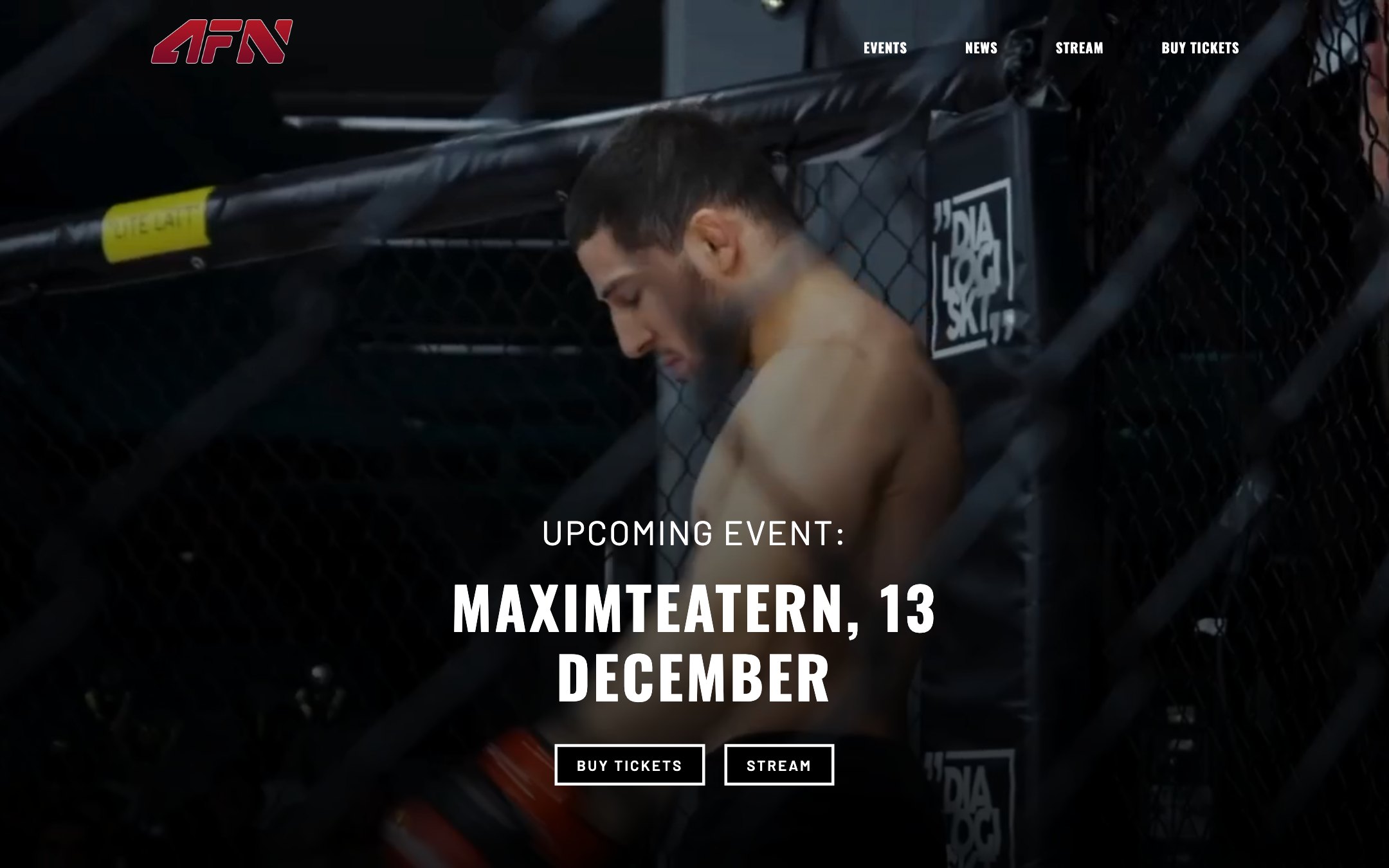 afnmma live website preview