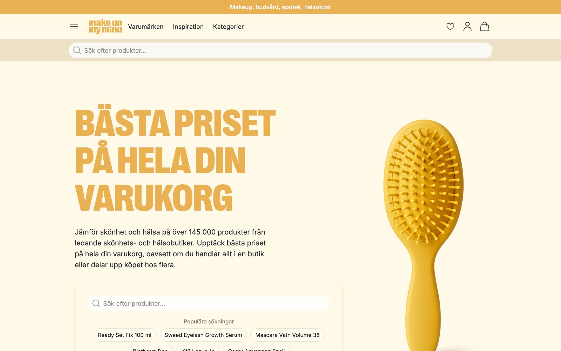 makeupmymind live website preview
